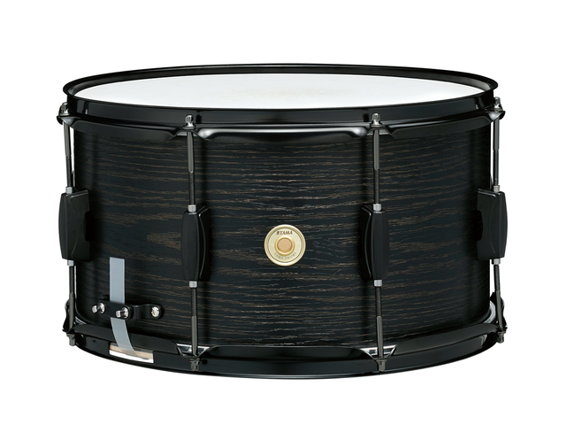 TAROLA TAMA ''WOODWORKS'' 8'' X 14'' NEGRA, ALAMO WP148BK-BOW