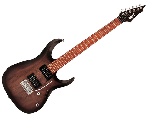 GUITARRA ELECTRICA CORT ''X'' VINO SOMBREADO MATE X100 OPBB
