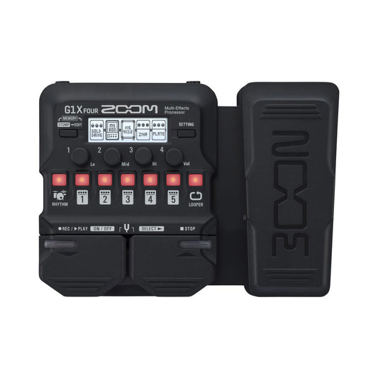 ZOOM ZG1XFOUR Pedal de efectos para guitarra electrica ZG1XFOUR