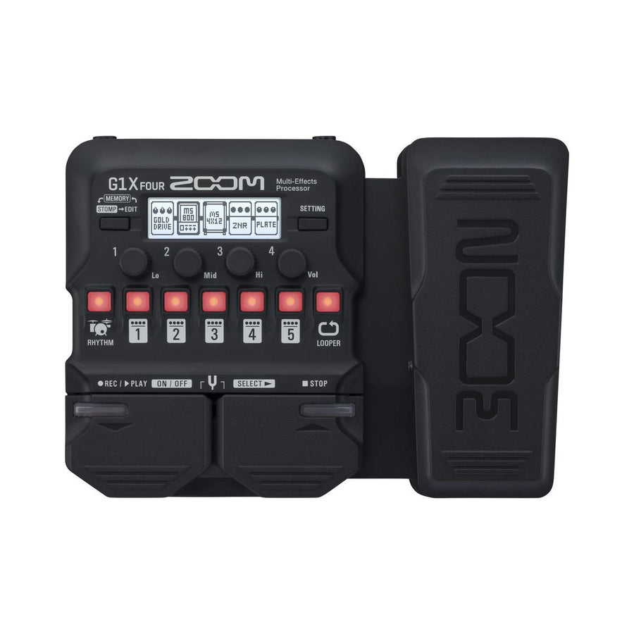 ZOOM ZG1XFOUR Pedal de efectos para guitarra electrica ZG1XFOUR