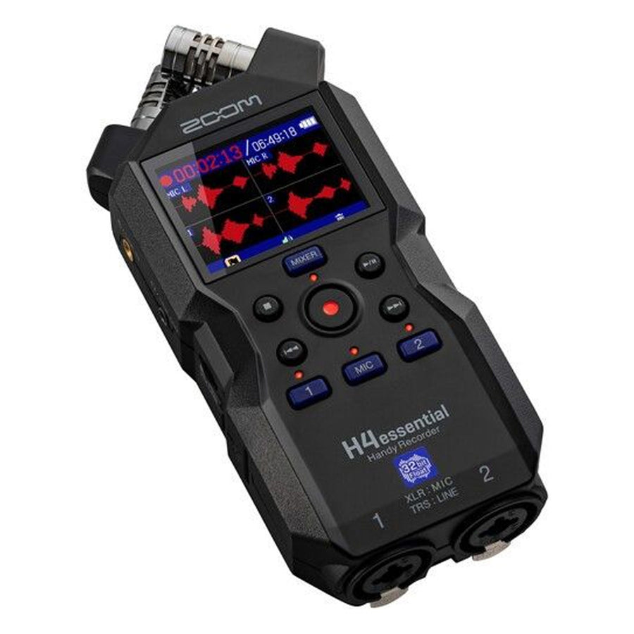 ZOOM ZH4E Grabadora portatil con capsula de micrófono X/Y integrada, color negro ZH4E