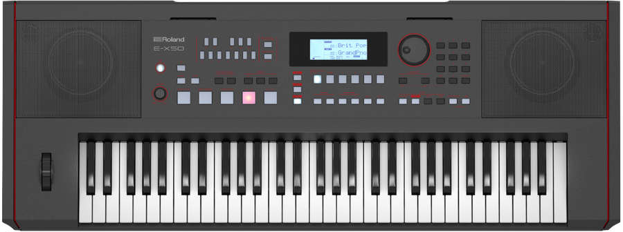 Teclado Arrenger 61 teclas c/bocinas, audio Bluetooth, E-X50
