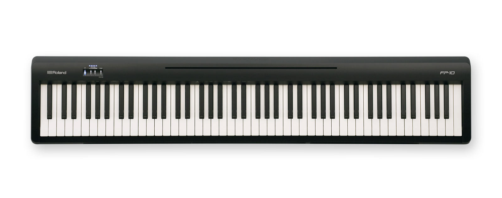 El piano digital de 88 notas más compacto de su categoría FP-10