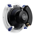 Bocinas de Plafón | 2 Vías | Residenciales | Woofer 8" | 140W | 8 Ohms | Color Blanco | Par NS-IC800W