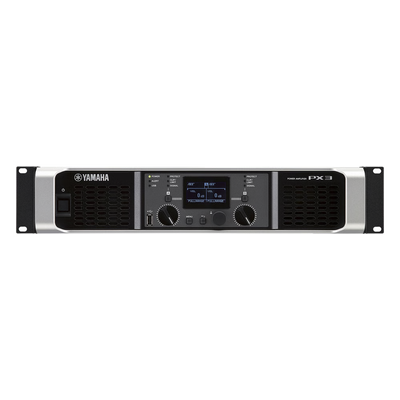 Amplificador de audio Clase D | 300 W x 2 a 8&Omega; | 500 W x 2 a 4&Omega;. | Baja Impedancia | Procesamiento Inteligente PX3