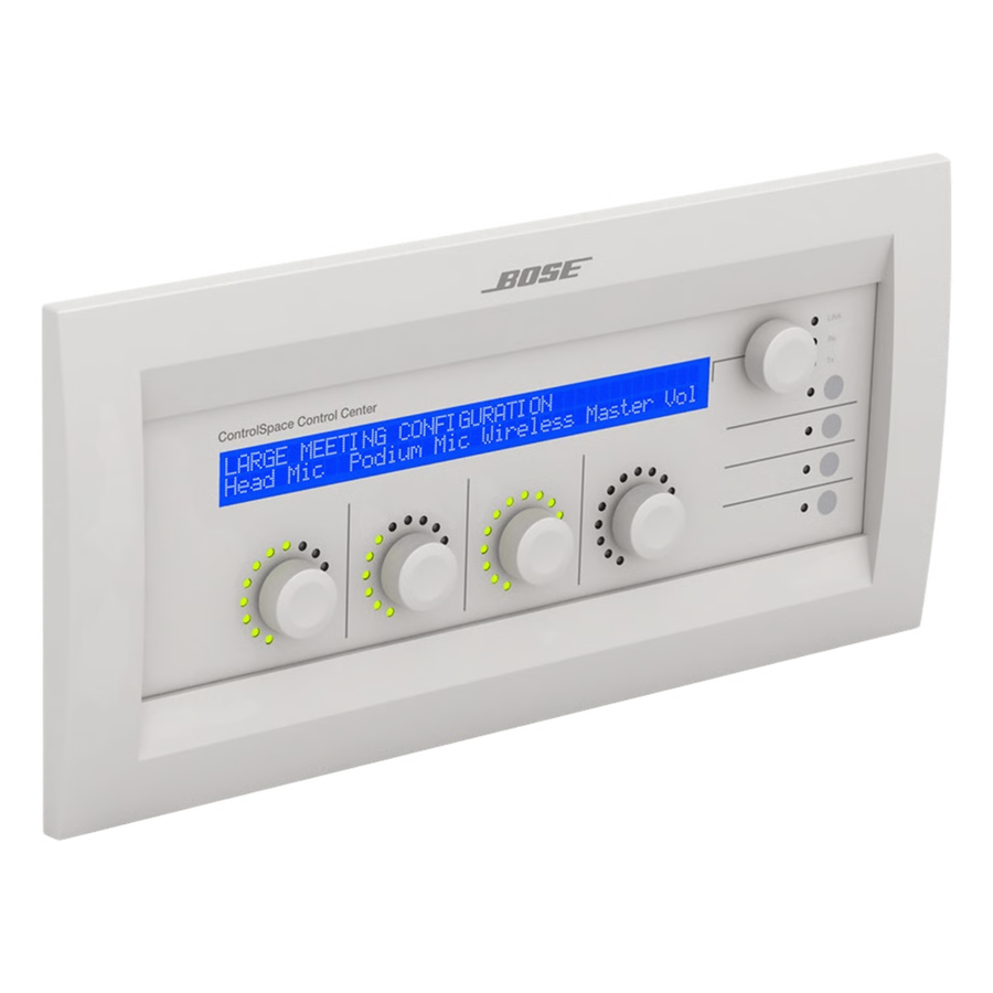 Panel de Control Digital | 4 Perillas de Volumen | Asignación | Pantalla LCD | Compatible con Ecosistema Controlspace CC64