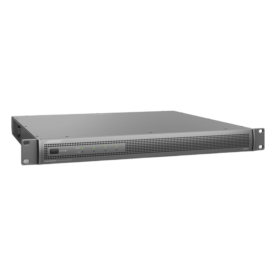 Amplificador PowerSpace+ | 4x150w | DSP Integrado | Baja y Alta Impedancia | Hasta 4 zonas P4150+