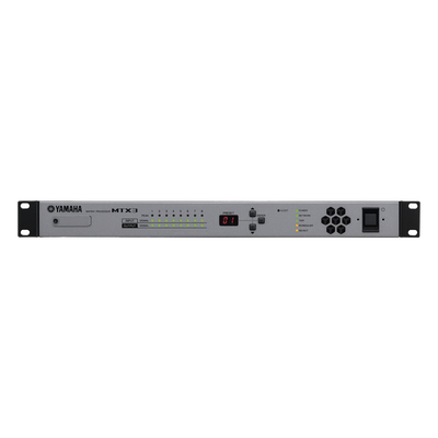 Procesador Matricial de Audio | 26 Entradas | 8 Salidas | Ideal para Instalaciones Comerciales MTX3