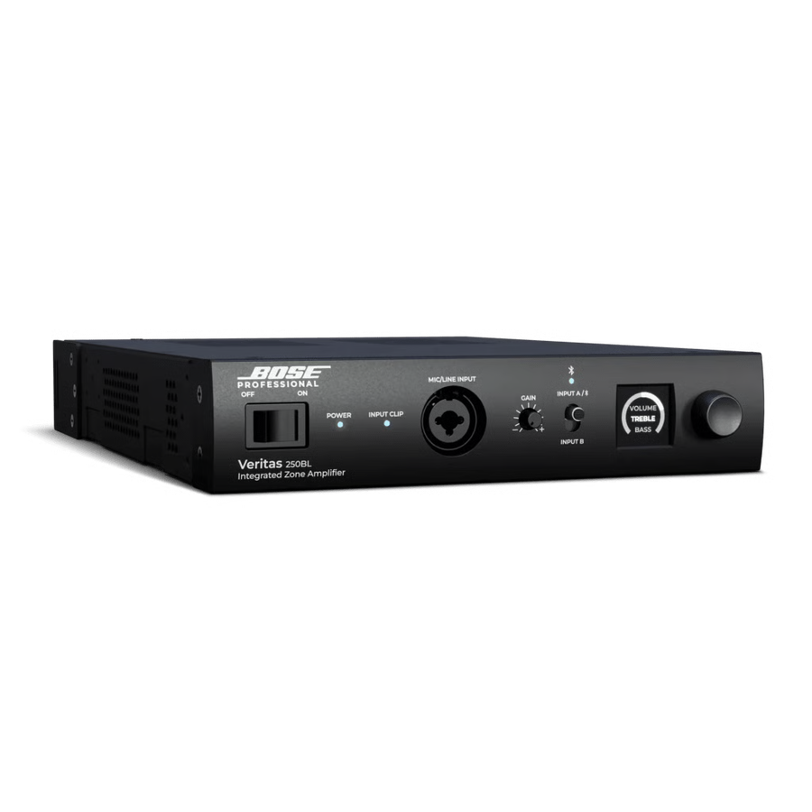 Amplificador Veritas | 2x50W| Bluetooth | DSP | Entradas Balanceadas y RCA | Baja Impedancia 250BL