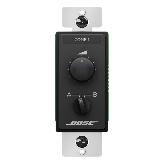 Control de Volumen y Selector de fuente 2 pasos | Compatible con Freespace, Veritas y Controlspace+ | Negro CC2B