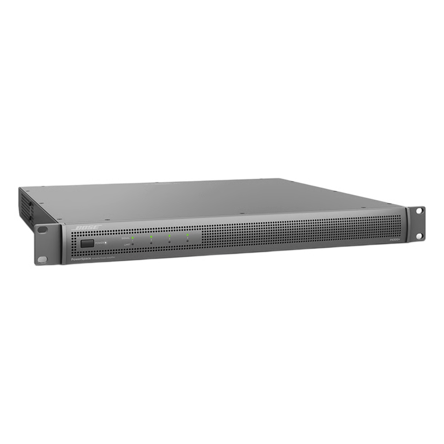 Amplificador PowerSpace+ 4x300w | DSP Integrado | Baja y Alta Impedancia | Hasta 4 zonas P4300+