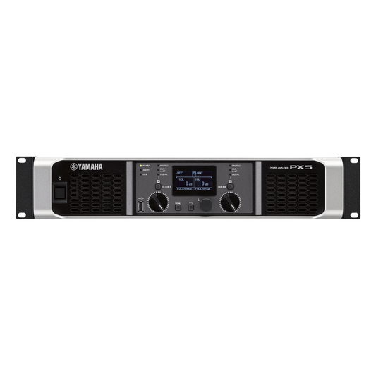 Amplificador de audio Clase D | 500 W x 2 a 8&Omega; | 800 W x 2 a 4&Omega;. | Baja Impedancia | Procesamiento Inteligente PX5