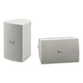 Altavoz de Montaje en Pared, 2 vias, Woofer 4 in, Tweeter 1 in, IPX3, 8 ohms, 70/100V, Color Blanco, Par VS4W