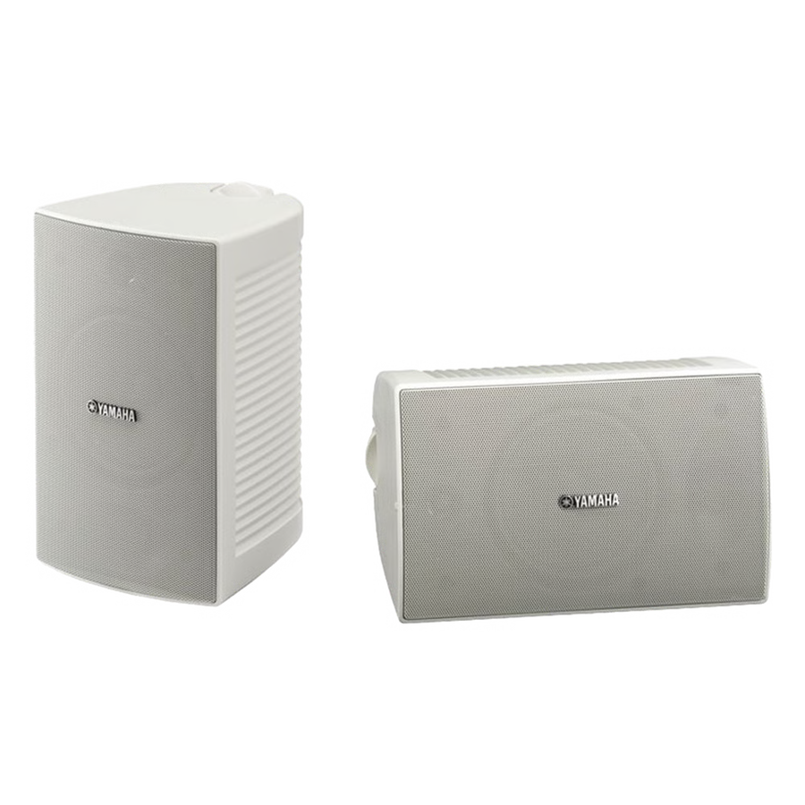 Altavoz de Montaje en Pared, 2 vias, Woofer 4 in, Tweeter 1 in, IPX3, 8 ohms, 70/100V, Color Blanco, Par VS4W