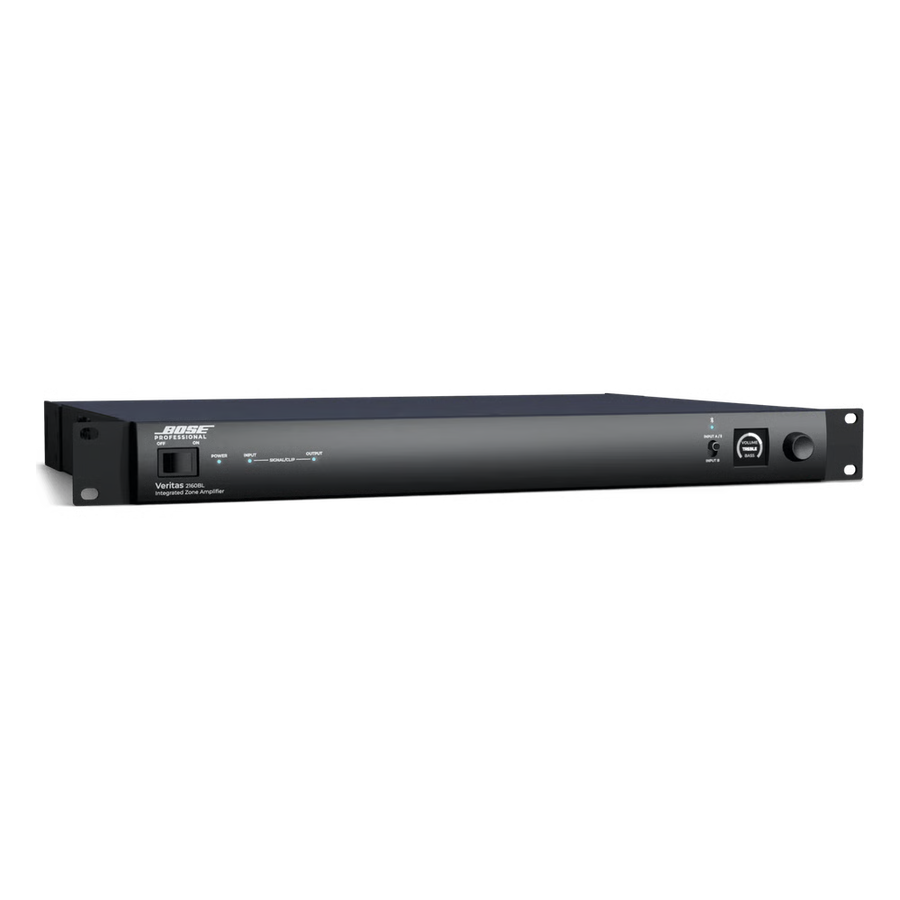 Amplificador Veritas | 2x160W a 4&Omega; | DSP Avanzado | Bluetooth 5.0 | Entradas Balanceadas y No Balanceadas | Opti-Voice | Baja Impedancia 2160BL