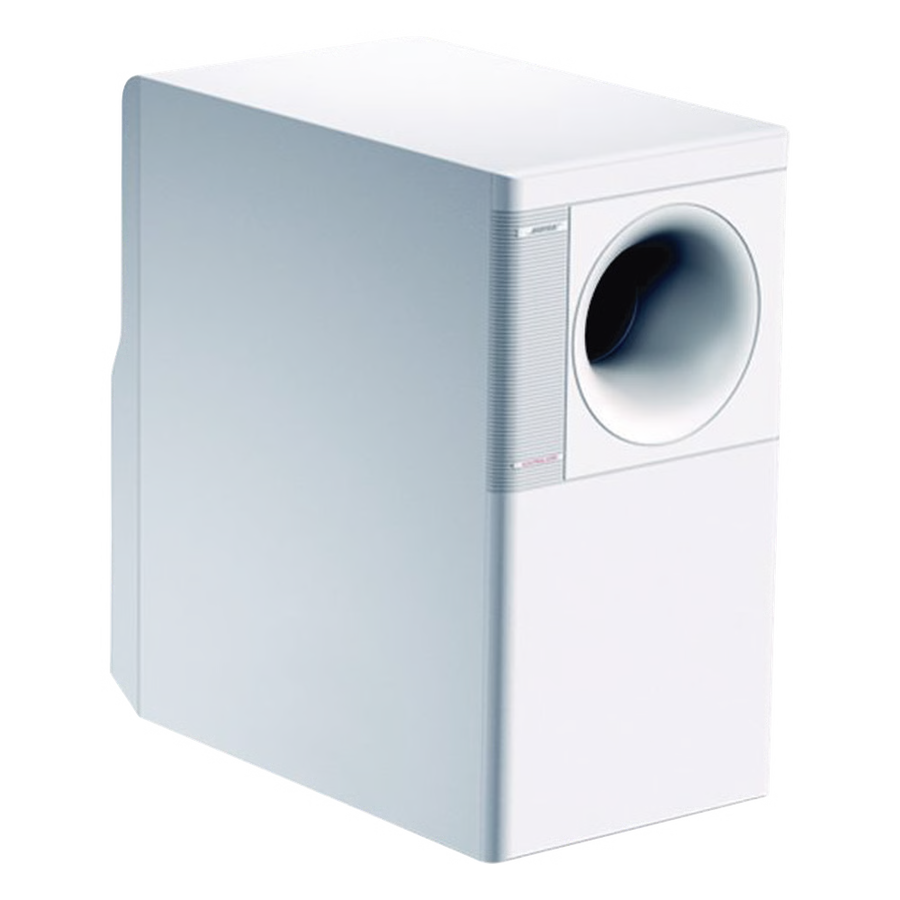 Subwoofer de Montaje en Superficie I Acoustimass Serie I | 5.25in | 6 Ohms | 70/100V | Blanco FS3S1AW