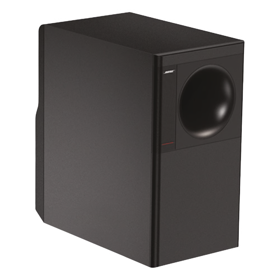 Subwoofer de Montaje en Superficie I Acoustimass Serie I | 5.25in | 6 Ohms | 70/100V | Negro FS3S1A