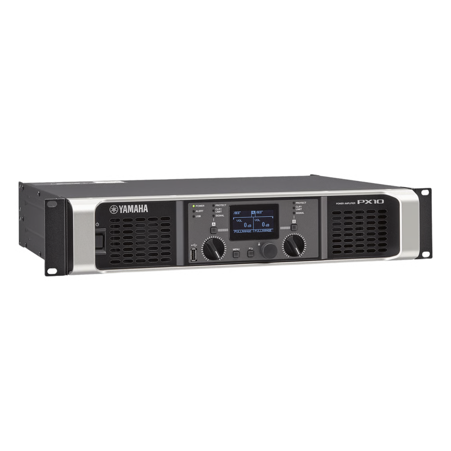 Amplificador de audio Clase D | 1000 W x 2 a 8&Omega; | 1200 W x 2 a 4&Omega;. | Baja Impedancia | Procesamiento Inteligente PX10