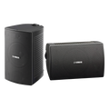 Altavoz de Montaje en Pared | 2 vias | Woofer 4" | Tweeter 1" | IPX3 | 8 ohms | 70/100V | Color Negro | Par VS4