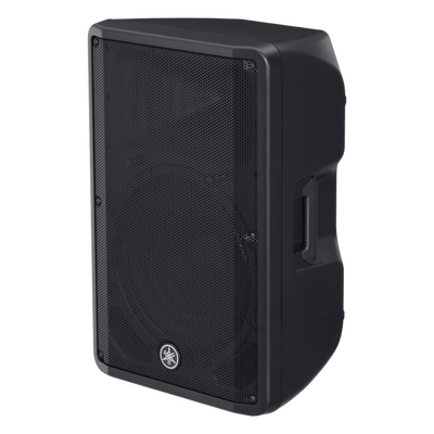 Altavoz Activo de 2 vías | Woofer 15" | 8ohms | Color Negro | Amplificador 1000W | Gabinete de Plástico DBR15