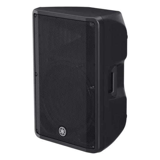 Altavoz Activo de 2 vías | Woofer 15" | 8ohms | Color Negro | Amplificador 1000W | Gabinete de Plástico DBR15