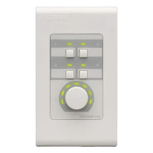 Panel de Control Digital | 1 Volumen | 4 Switches Configurables | Compatible con Procesadores Serie MA, PA, y MTX DCP1V4S