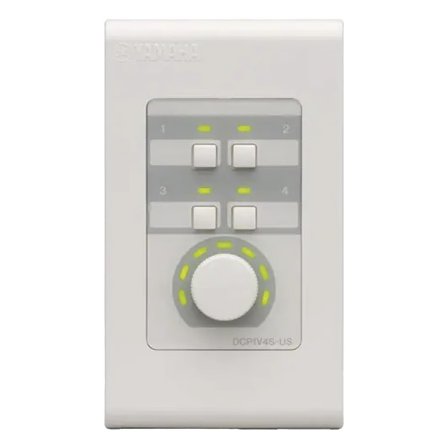 Panel de Control Digital | 1 Volumen | 4 Switches Configurables | Compatible con Procesadores Serie MA, PA, y MTX DCP1V4S