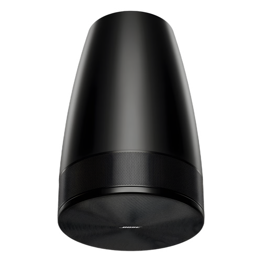 Altavoz Colgante Luna | Designmax | Sistema de Rango Extendido | Array Circular Ring Array&trade; 8 Drivers | Woofer 8" Integrado | Cobertura 140° | Color Negro DML88P