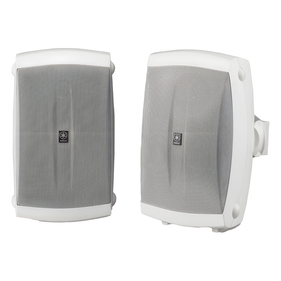 Altavoces de Montaje en Superficie de 2 vias | Woofer 5 in, Tweeter 0.5 in | Semi-Exterior, 6 ohms | Par Color Blanco NSAW150W
