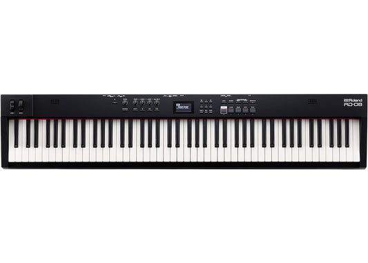 Piano digital de 88 teclas con peso para escenario, SuperNatural, ZEN Core, +3000 tonos. RD-08
