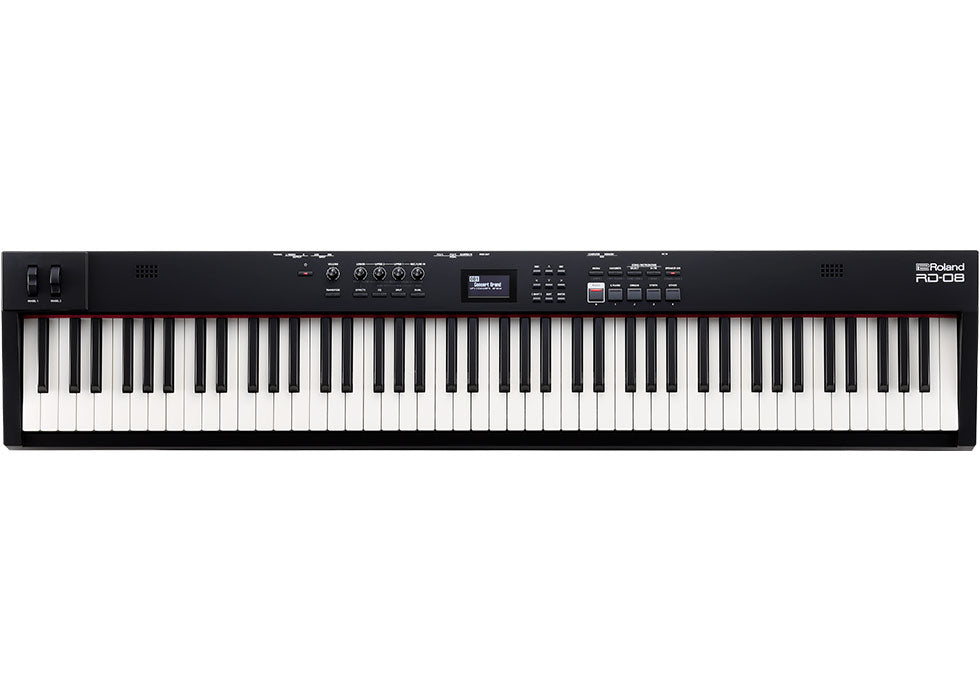 Piano digital de 88 teclas con peso para escenario, SuperNatural, ZEN Core, +3000 tonos. RD-08