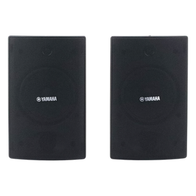 Altavoz de Montaje en Pared | 2 vias | Woofer 6.5" | Tweeter 1" | IPX3 | 8 ohms | 70/100V | Color Negro | Par VS6