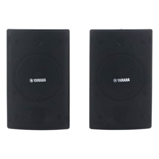 Altavoz de Montaje en Pared | 2 vias | Woofer 6.5" | Tweeter 1" | IPX3 | 8 ohms | 70/100V | Color Negro | Par VS6