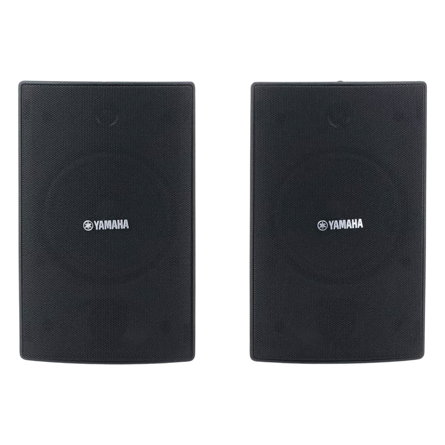 Altavoz de Montaje en Pared | 2 vias | Woofer 6.5" | Tweeter 1" | IPX3 | 8 ohms | 70/100V | Color Negro | Par VS6