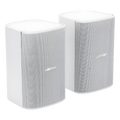 Par de Altavoces de Pared | DesignMax | 6.5in | 8ohms | 70/100V | Blanco | Exterior DM6SEW