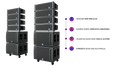 Sistema de Audio Amplificado Elipsis VA208 LINE ARRAY