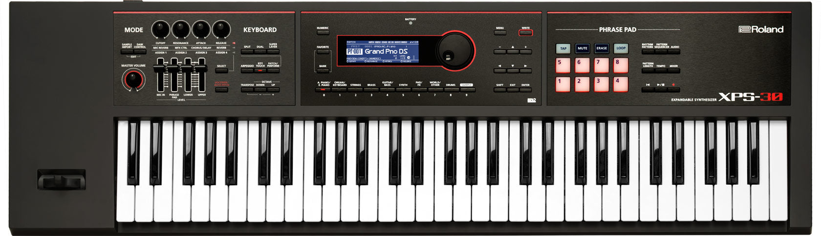 Teclado Sintetizador Expandible 61 teclas con Vocoder XPS-30