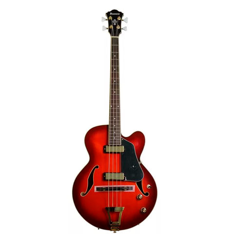 Bajo Eléctrico Ibanez Artcore Rojo Cestuche Modelo AFB200SRD