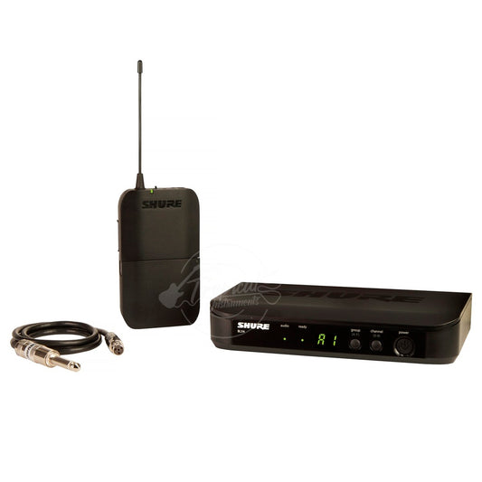 Sistema Shure BLX14 Inalámbrico Portátil de Bajo y Guitarra