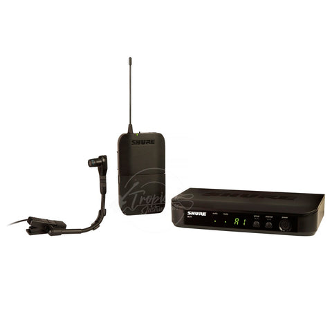 Sistema Shure BLX14/B98 de Micrófono de Instrumento Inalámbrico