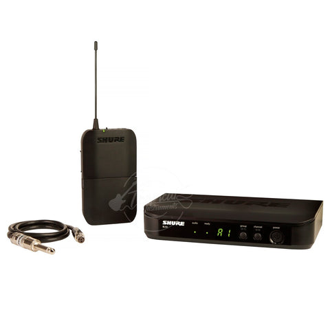 Sistema Shure BLX14 Inalámbrico Portátil de Bajo y Guitarra