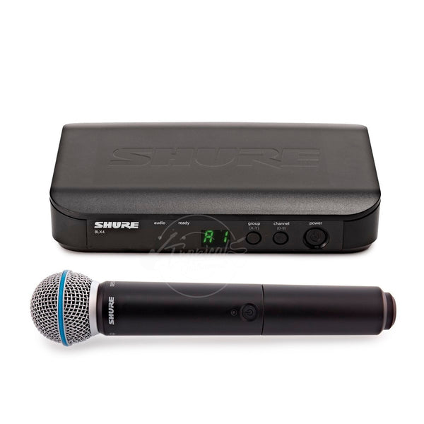 Sistema inalámbrico BLX24/B58 con Micrófono vocal Shure Beta58