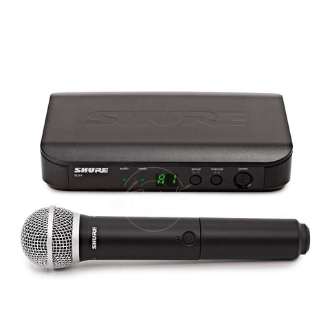 Sistema Shure BLX24/PG58,  de Micrófono Inalámbrico