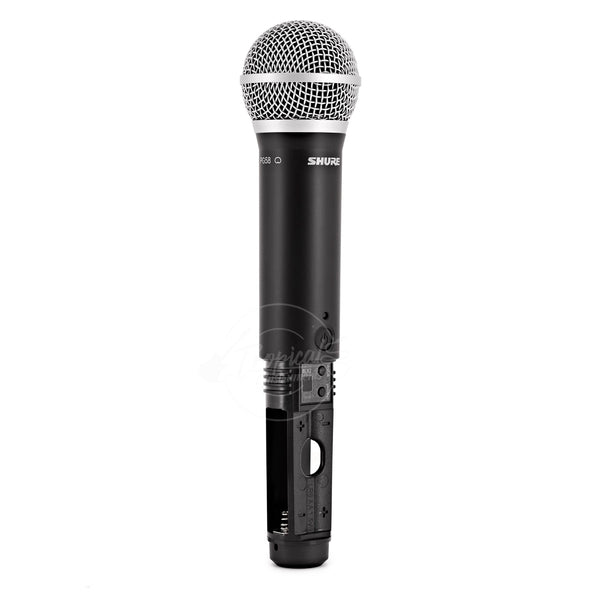 Sistema Shure BLX288/PG58 Inalámbrico, Transmisores de mano con cápsula PG58