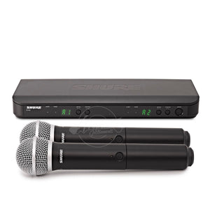 Sistema Shure BLX288/PG58 Inalámbrico, Transmisores de mano con cápsula PG58