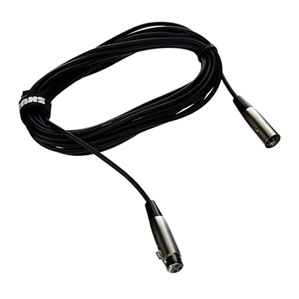 Cable Shure C25J Hi-Flex, 7.6m, con conectores XLR