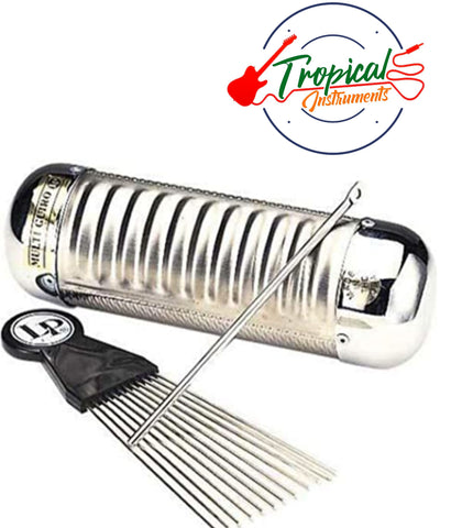 GUIRO METAL LP CON RASPADOR LP452