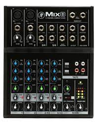 MEZCLADORA COMPACTA 8 CANALES MIX8