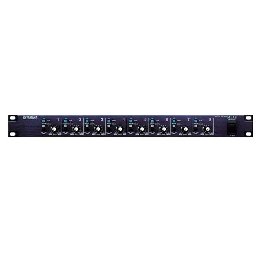 Preamplificador Yamaha  de micrófono de 8 canales MLA8