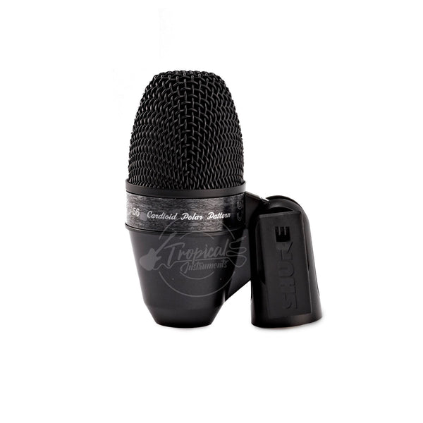 Microfono Shure PGA56 Dinámico Cardioide para Caja/Timbales  Cable XLR